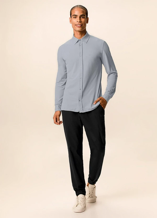Malwee - Calça Jogger em Malha Preto