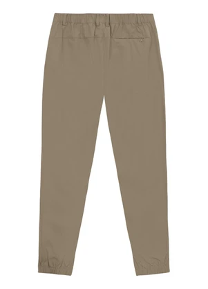 Malwee - Calça Jogger em Malha Taupe - MALWEE