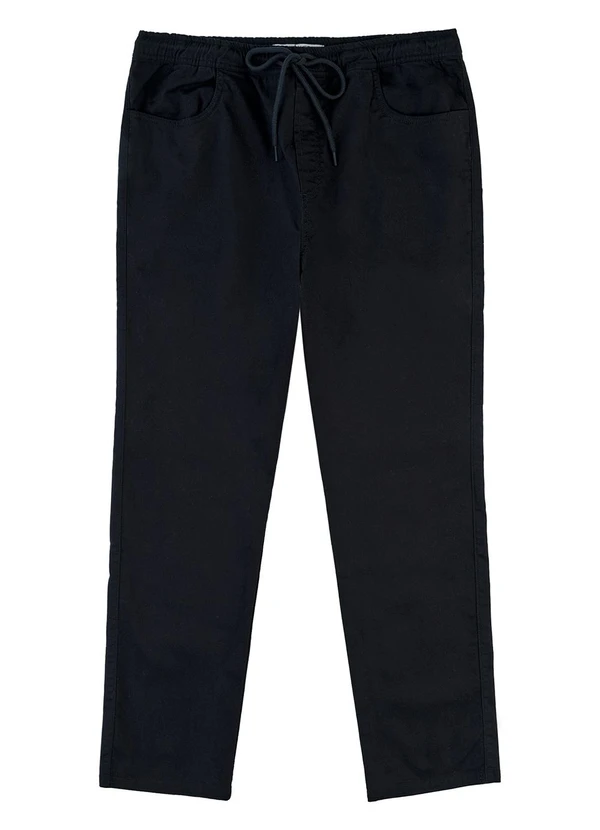 Malwee - Calça Jogger em Sarja Stretch PlusPreto 6