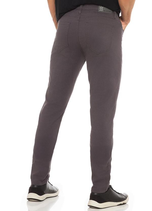 Rafree - Calça Masculina de Sarja Cinza Escuro 2