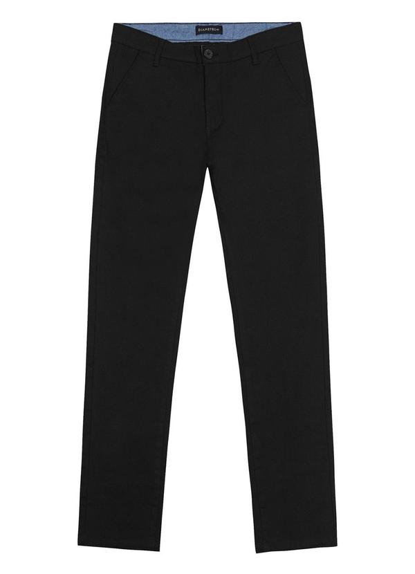 Diametro - Calça Masculina em Sarja Preto 6