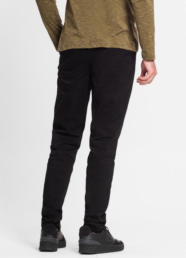 Diametro - Calça Masculina em Sarja Preto 2