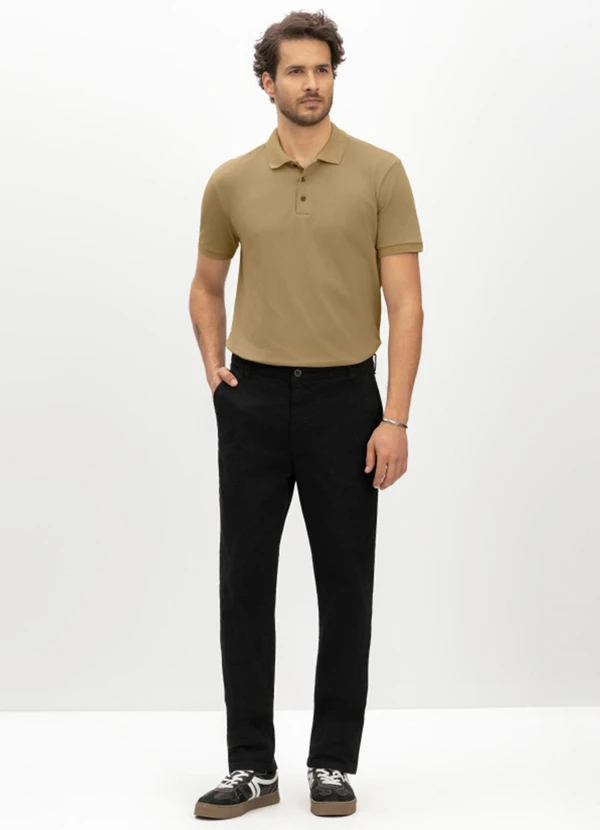 Essendi - Calça Masculina em Sarja Preto
