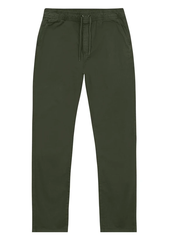 Essendi - Calça Masculina em Sarja Verde
