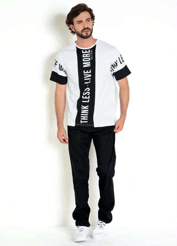 Outlet - Calça Preta com Bolsos Funcionais 3