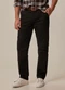 Malwee - Calça Reta em Sarja Stretch Areia - variação: Preto