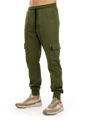 Biogás - Calça Sarja Lavanderia com Elastano Militar - BIOGÁS
