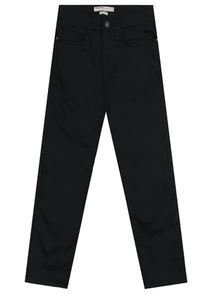 Malwee - Calça Skinny em Sarja Preto - MALWEE