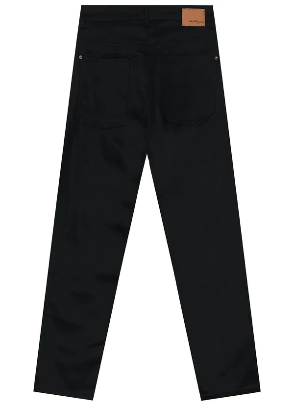 Malwee - Calça Skinny em Sarja Preto 3