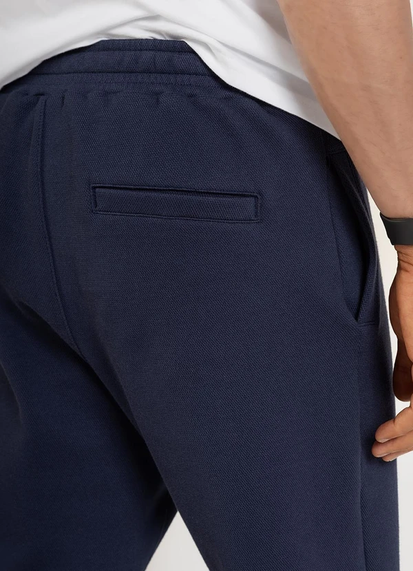 The Philippines - Calça Masculina Azul Marinho 3