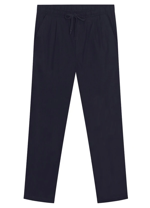 Essendi - Calça Masculina em Linho Azul 4