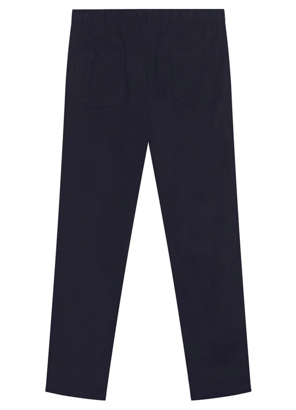 Essendi - Calça Masculina em Linho Azul 5