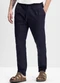 Essendi - Calça Masculina em Linho Marrom - variação: Azul