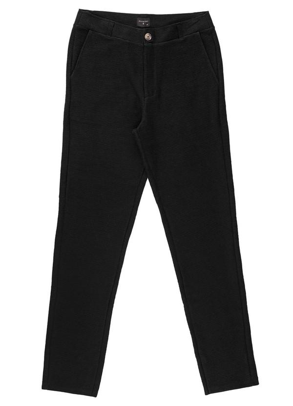 Diametro - Calça Masculina em Moletinho Preto