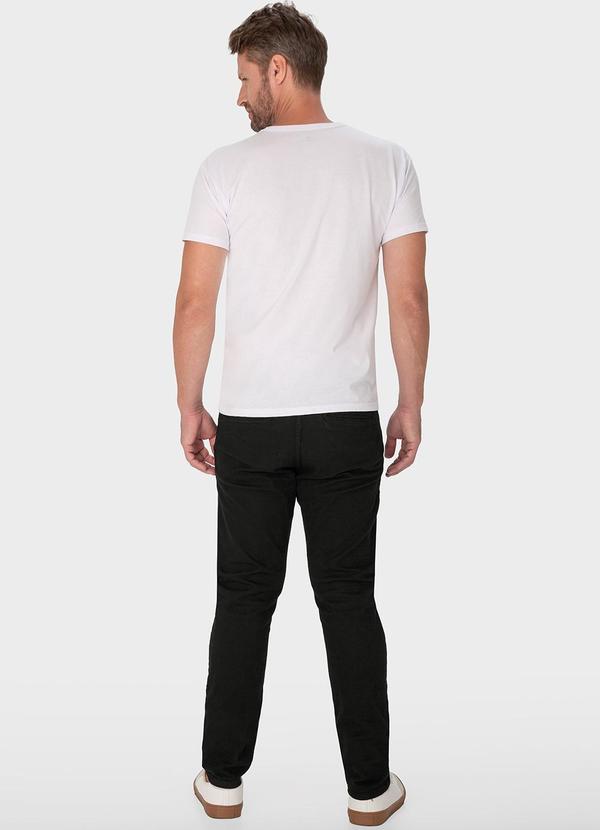 Malwee - Calça Preta Chino em Sarja 4