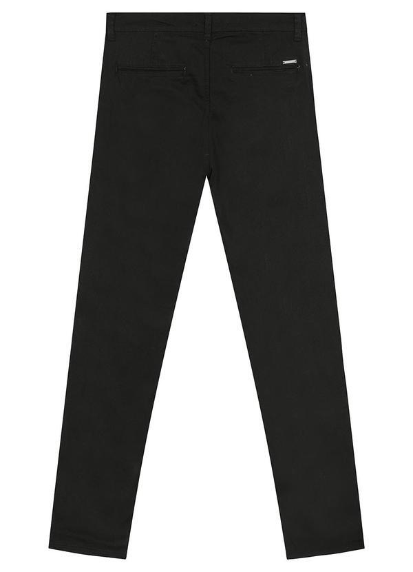 Malwee - Calça Preta Chino em Sarja 6
