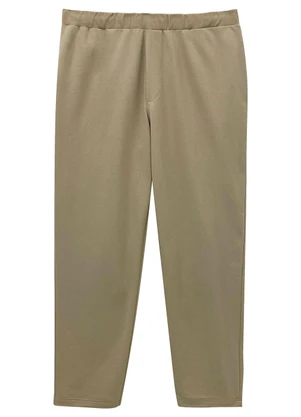 Malwee - Calça Slim em Moeltinho Plus Areia - MALWEE