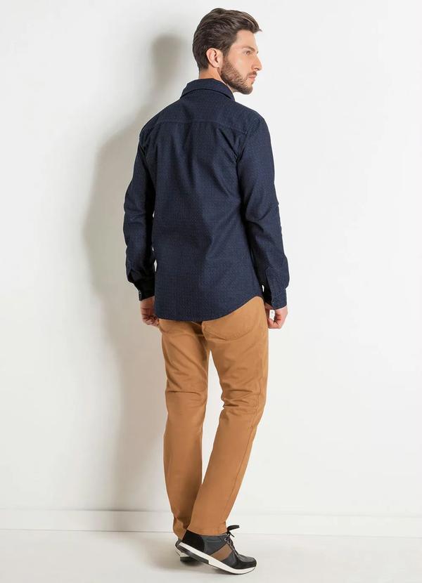 Actual - Calça Actual Caramelo com Bolsos 7