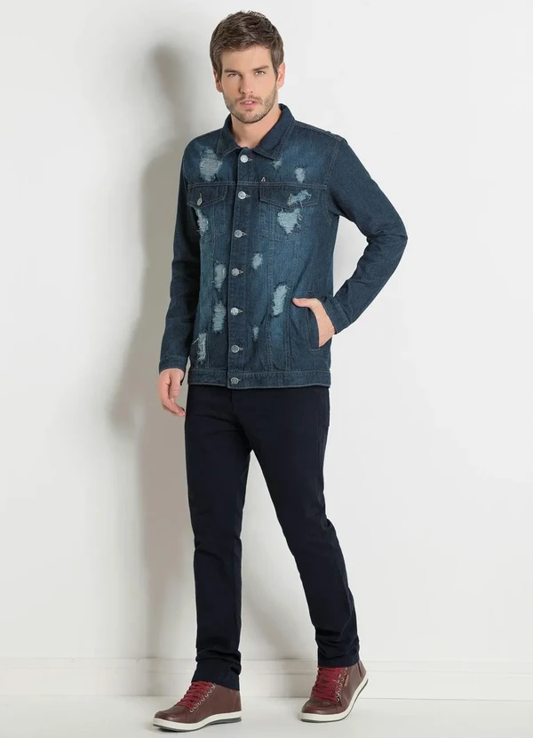 Actual - Calça Actual Preta com Bolsos 3