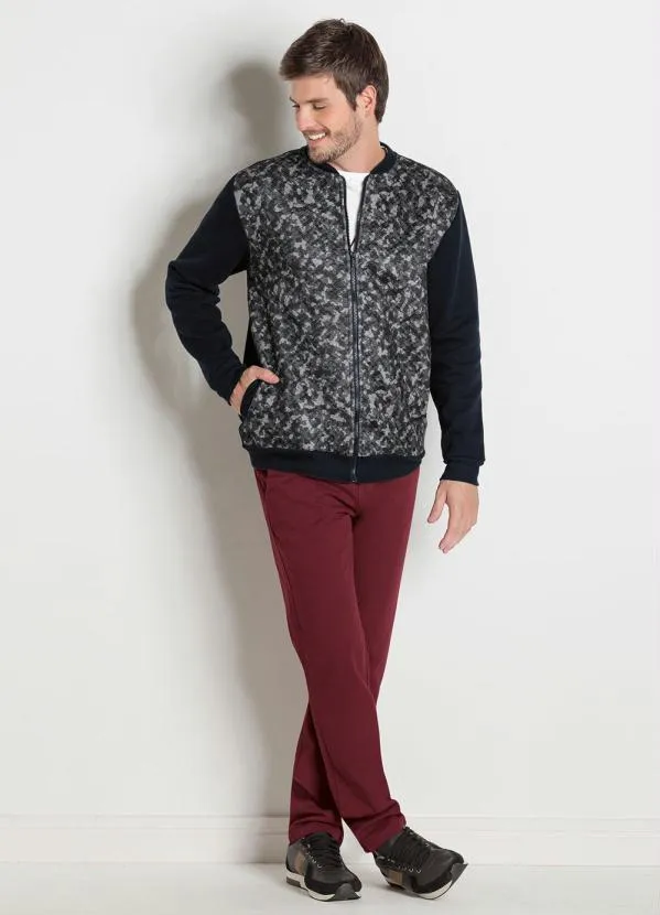 Actual - Calça Masculina Actual Bordô 4