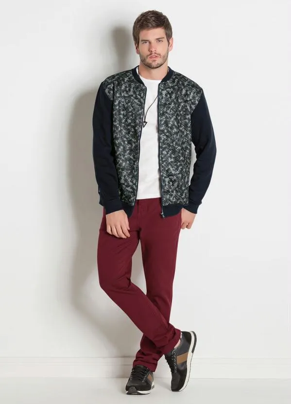 Actual - Calça Masculina Actual Bordô 5