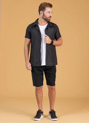 Soft Bonni - Camisa Adulto Preto - SOFT BONNI