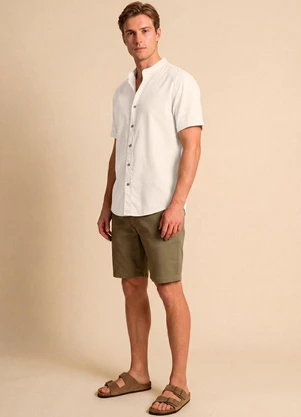 Aurus - Camisa Comfort Bege - AURUS