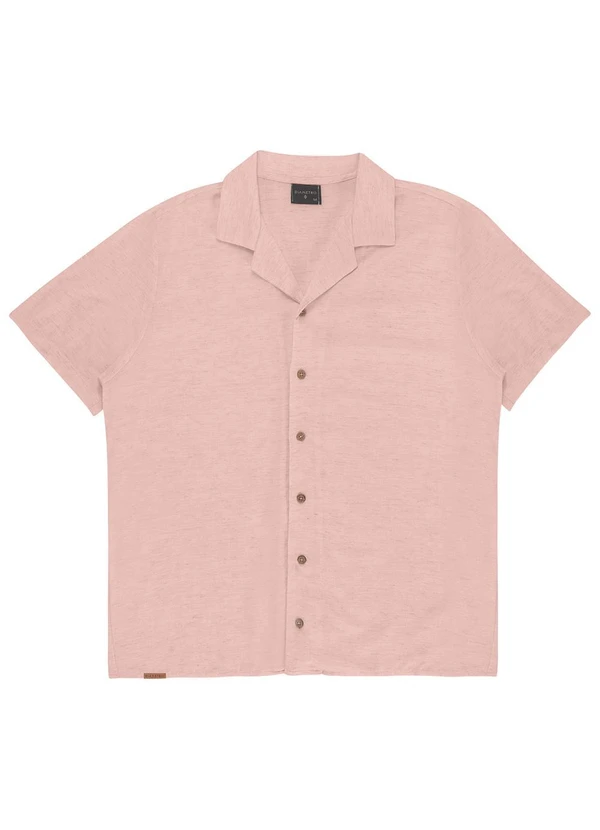 Diametro - Camisa em Viscolinho Masculina Rosa 5