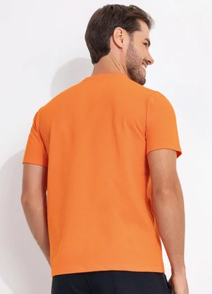 Fakini - Camisa Gola Padre Laranja - FAKINI