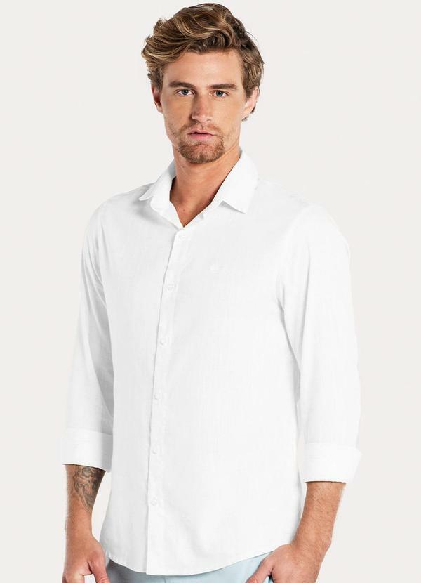Svk Confort - Camisa Manga Longa Branca