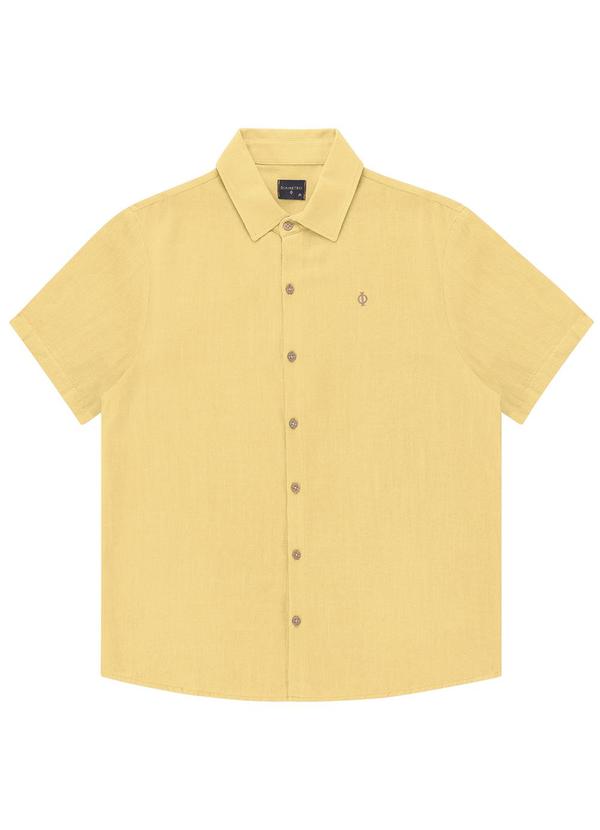Diametro - Camisa Masculina Amarelo