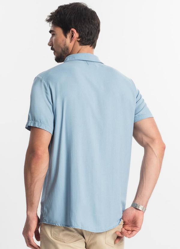 Diametro - Camisa Masculina Azul 2
