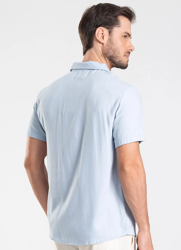 Diametro - Camisa Masculina Azul 2