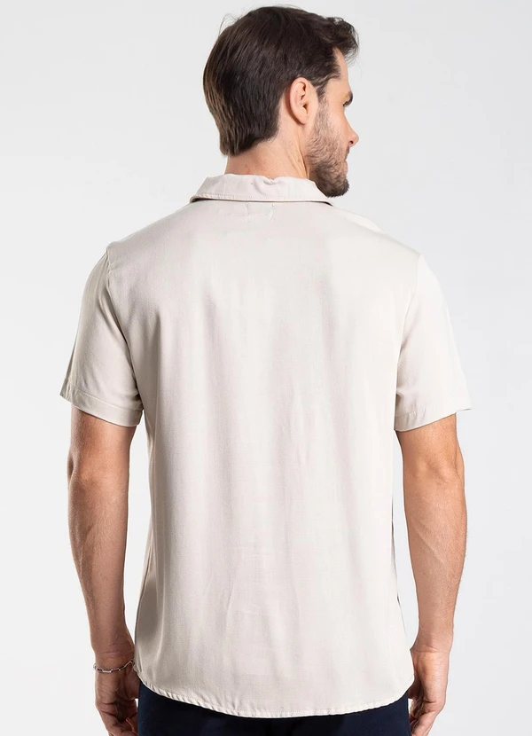 Diametro - Camisa Masculina Bege 2