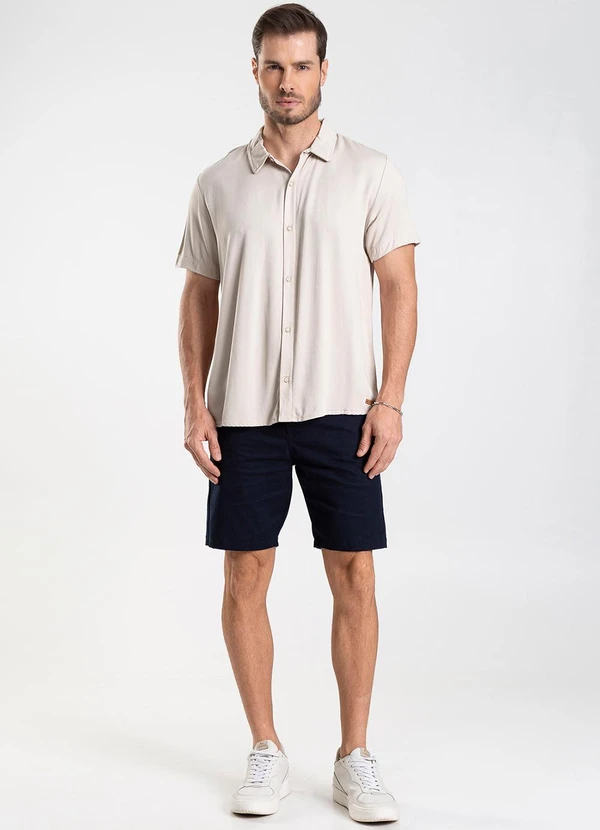 Diametro - Camisa Masculina Bege 4