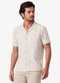Diametro - Camisa Masculina Cotton Leve Estampada Bege - variação: Bege