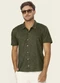 Diametro - Camisa Masculina Cotton Leve Estampada Bege - variação: Verde