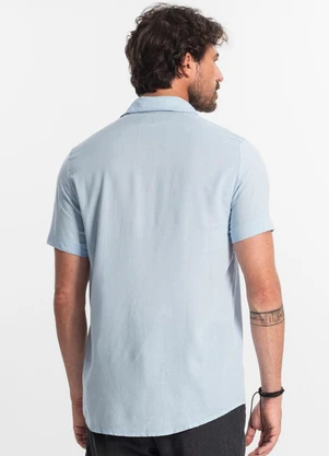 Diametro - Camisa Masculina Azul - DIAMETRO