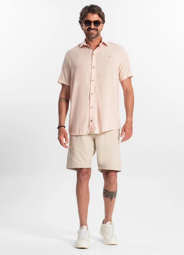 Diametro - Camisa Masculina Rosa