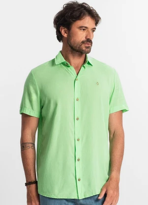 Diametro - Camisa Masculina Verde - DIAMETRO