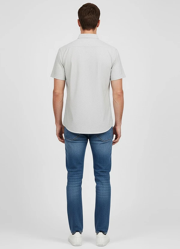 Diametro - Camisa Masculina Diametro Verde 4