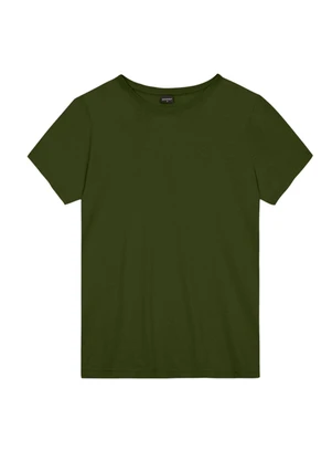 Essendi - Camisa Masculina em Meia Malha Verde - ESSENDI