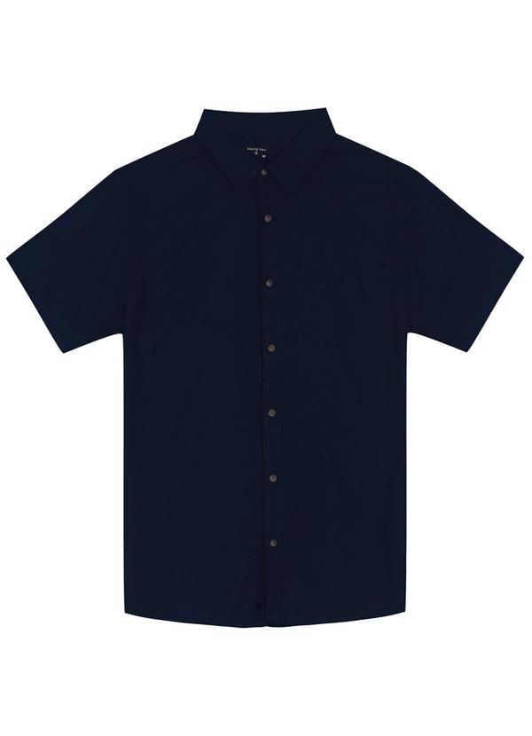 Diametro - Camisa Masculina em Viscose Azul 1