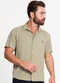 Diametro - Camisa Masculina em Viscose Slub Azul - variação: Verde