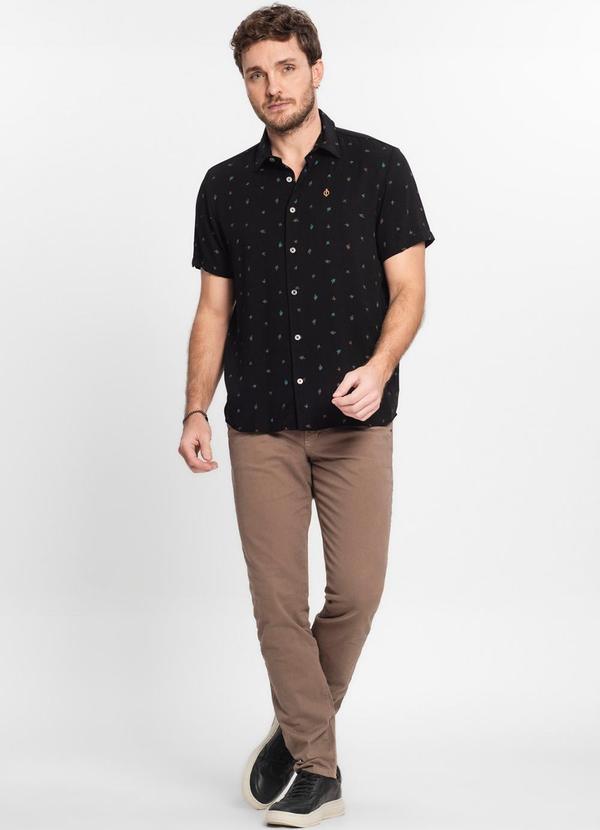 Diametro - Camisa Masculina Preto 3