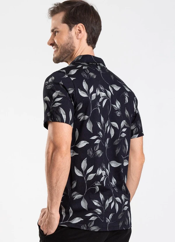 Diametro - Camisa Masculina Preto 2