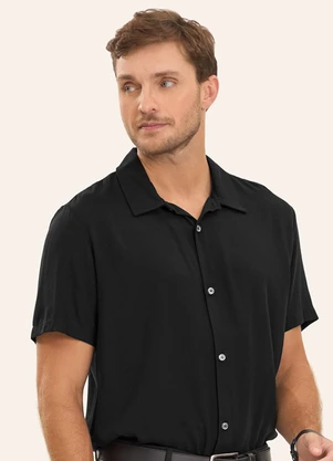 Diametro - Camisa Masculina Preto - DIAMETRO