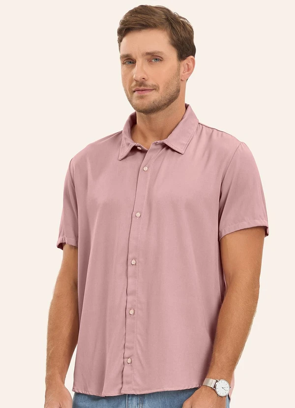 Diametro - Camisa Masculina Rosa 1