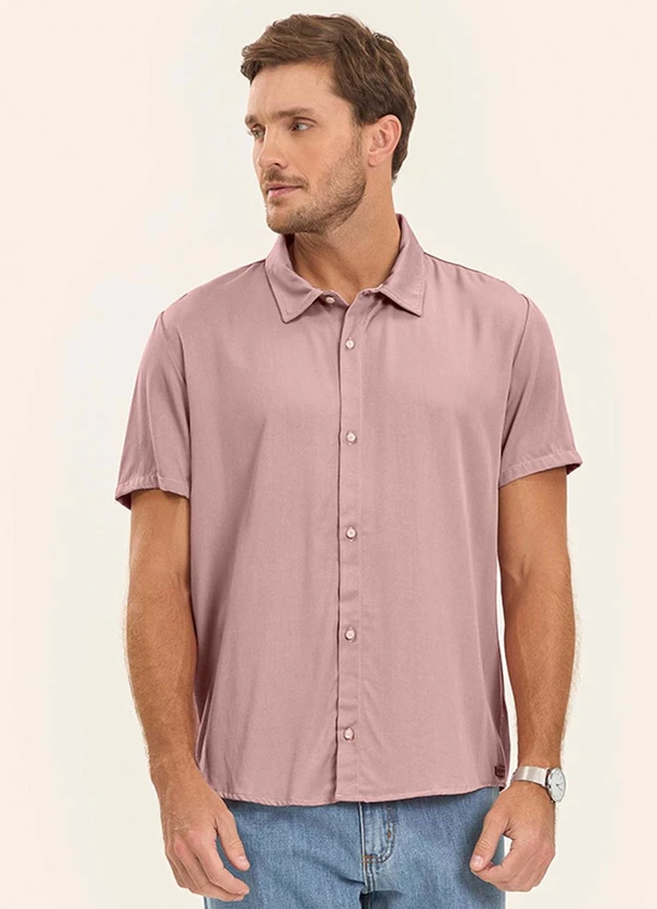 Diametro - Camisa Masculina Rosa 4