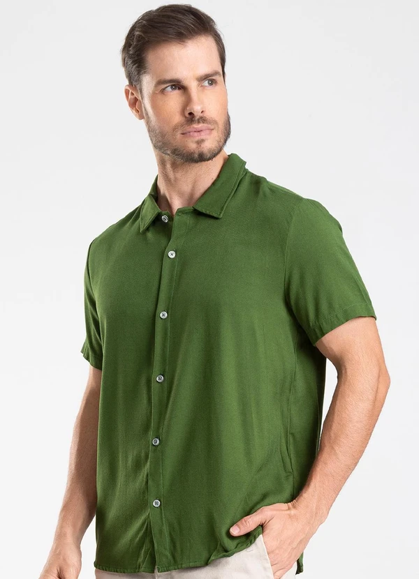 Diametro - Camisa Masculina Verde 3